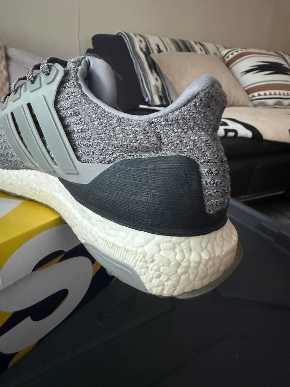 Grey Adidas Ultraboost 3.0 (2017) S82023 Size 12